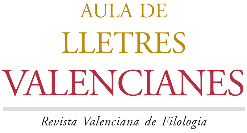 Aula de Lletres Valencianes. Revista Valenciana de Filologia